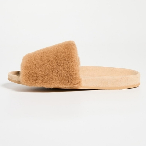 🌟  NWOT Jenni Kayne Shearling Slide Sandals - Picture 6 of 16